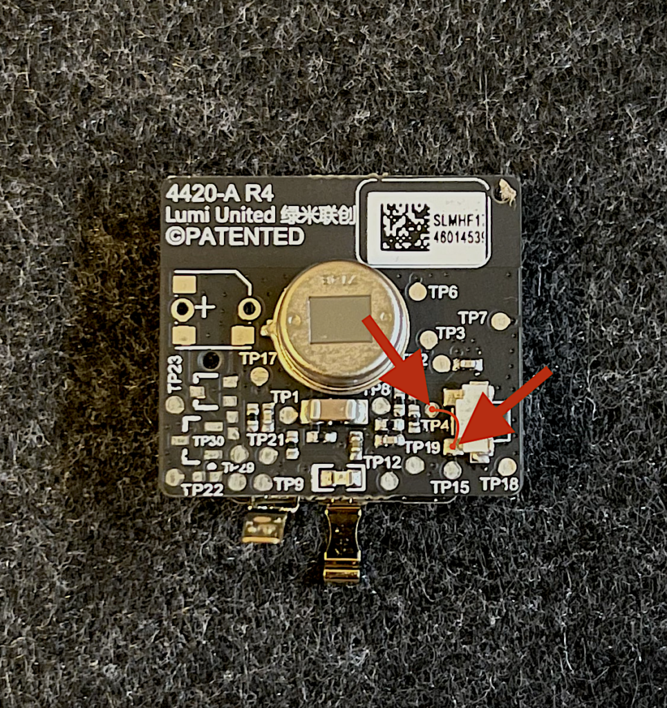 Xiaomi Aqara Bewegungsmelder - Platine